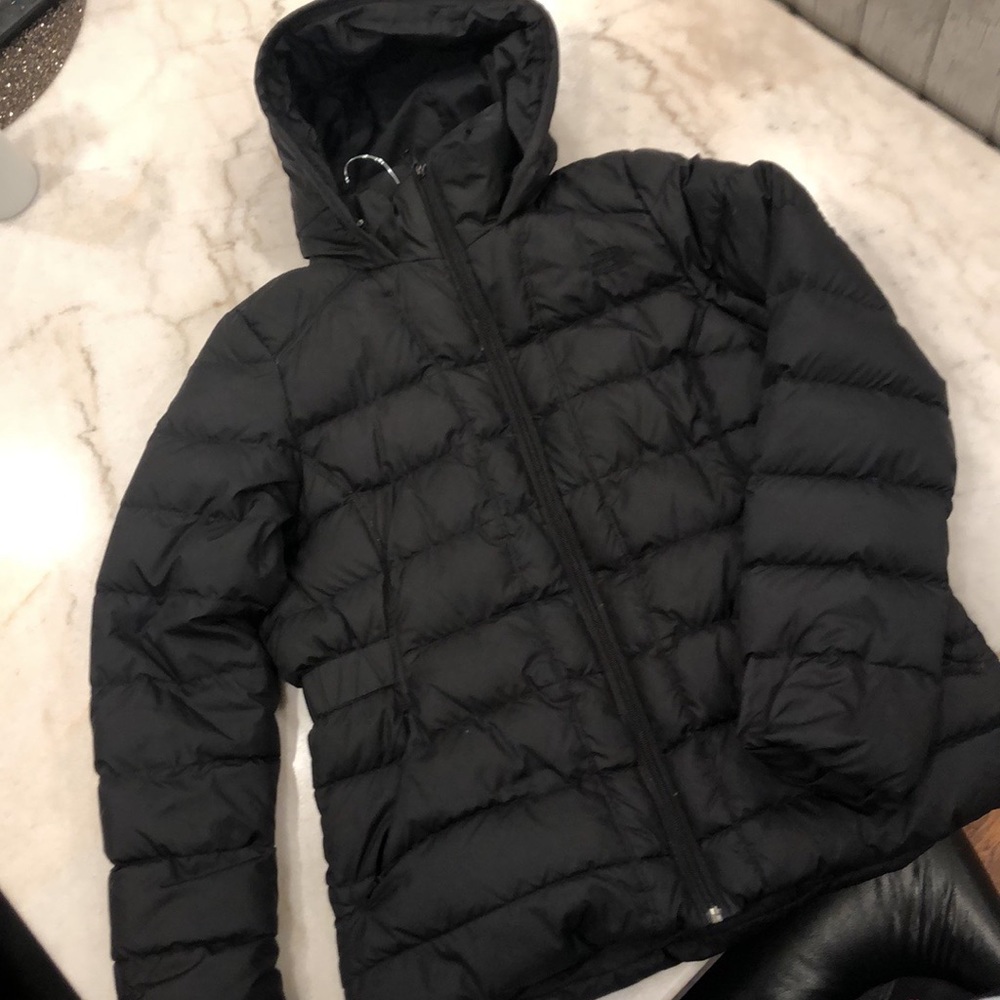 The North Face puffy jacket